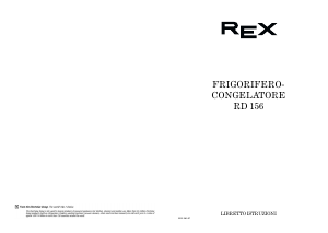 Manuale Rex RD156 Frigorifero-congelatore