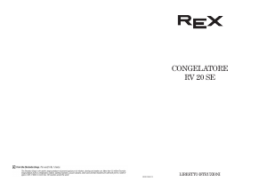Manuale Rex RV20SE Congelatore