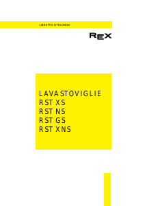 Manuale Rex RST XNS Lavastoviglie
