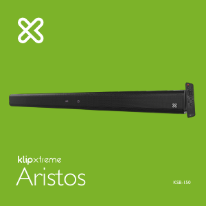Manual de uso Klip Xtreme KSB-150 Aristos Altavoz