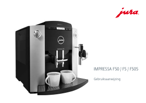 Bedienungsanleitung Jura IMPRESSA F50 Kaffeemaschine