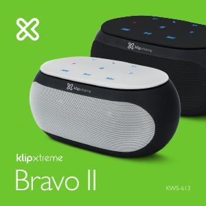 Manual Klip Xtreme KWS-613WH Bravo II Speaker