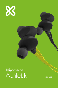 Manual de uso Klip Xtreme KHS-633RD Athletik Auriculares