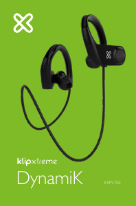 Manual Klip Xtreme KSM-750BL Dynamik Headphone