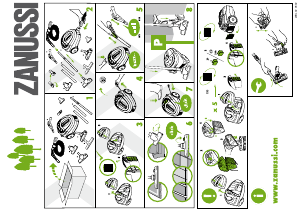 Manuál Zanussi ZAN2010EL Vysavač