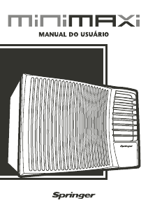 Manual Springer Minimaxi Ar condicionado