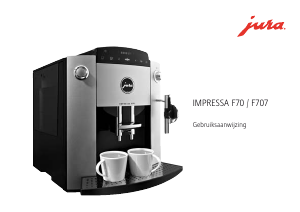 Handleiding Jura IMPRESSA F70 Koffiezetapparaat