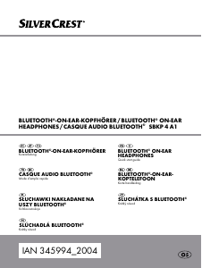 Instrukcja SilverCrest IAN 345994 Słuchawki