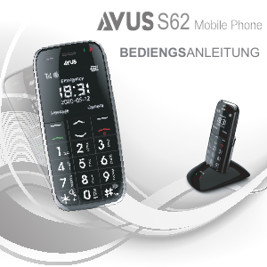 Bedienungsanleitung Avus S62 Handy