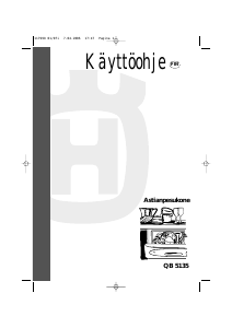 Käyttöohje Husqvarna QB5135 Astianpesukone