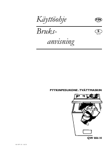 Bruksanvisning Husqvarna QW886H Tvättmaskin