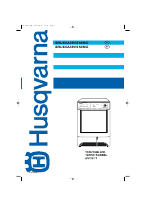 Bruksanvisning Husqvarna QW281T Torktumlare