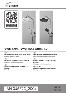 Manual Miomare IAN 346723 Shower Head