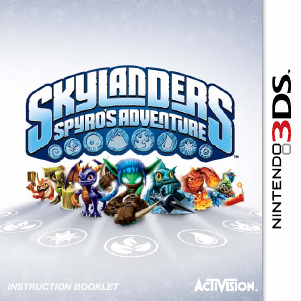 Manual Nintendo 3DS Skylanders - Spyros Adventure
