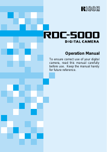 Handleiding Ricoh RDC-5000 Digitale camera