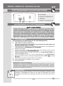Bruksanvisning UPO PESUKARHU 4620 Tvättmaskin