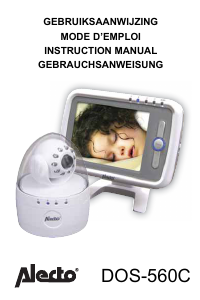 Manual Alecto DOS-560C Baby Monitor
