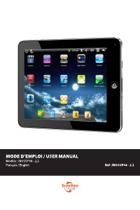 Handleiding Synchro Digital INOSOP08-2.2 Tablet