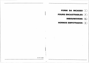 Manual de uso Smeg SE210B Horno