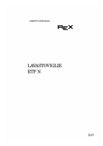 Manuale Rex RTP N Lavastoviglie