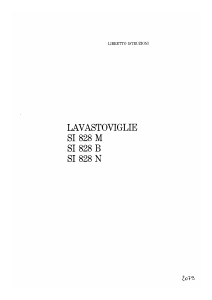 Manuale Rex SI828B Lavastoviglie