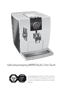 Bedienungsanleitung Jura IMPRESSA J9.2 One Touch Kaffeemaschine