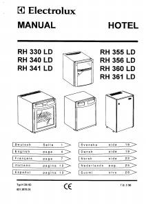 Bedienungsanleitung Electrolux RH 340 LD Kühlschrank