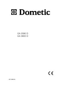 Mode d’emploi Dometic EA0580D Réfrigérateur