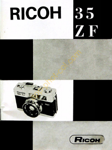 Handleiding Ricoh 35 ZF Camera