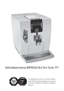 Bedienungsanleitung Jura IMPRESSA J9.3 One Touch TFT Kaffeemaschine