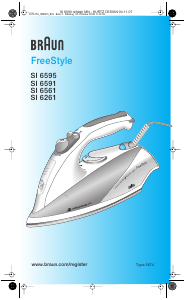 Bruksanvisning Braun SI 6591 FreeStyle Strykjärn