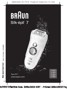 Manuale Braun 7-531 Silk-epil 7 Epilatore