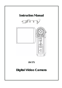Manual GFM DV175 Camcorder