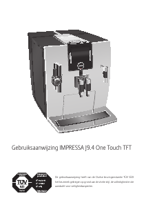 Bedienungsanleitung Jura IMPRESSA J9.4 One Touch TFT Kaffeemaschine