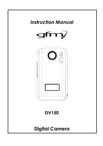 Manual GFM DV150 Digital Camera