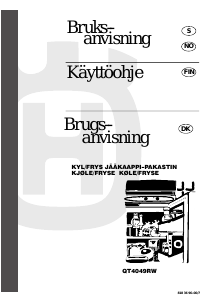 Bruksanvisning Husqvarna QT4049RW Kjøle-fryseskap