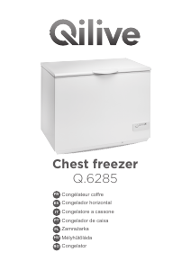 Manual de uso Qilive Q.6285 Congelador