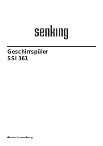 Bedienungsanleitung Senking SSI361S Geschirrspüler