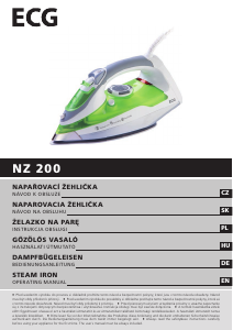 Návod ECG NZ 200 Žehlička