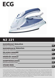 Návod ECG NZ 221 Žehlička