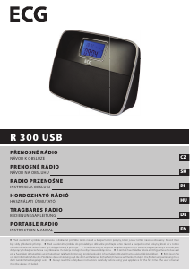 Bedienungsanleitung ECG R 300 USB Radio