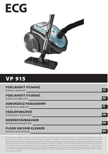 Manual ECG VP 915 Vacuum Cleaner