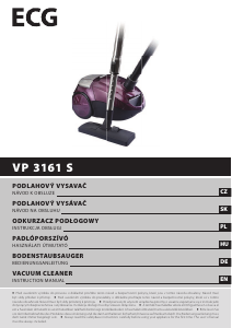 Manual ECG VP 3161 S Vacuum Cleaner