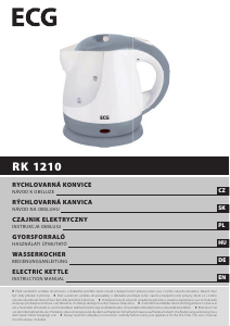 Instrukcja ECG RK 1210 Czajnik