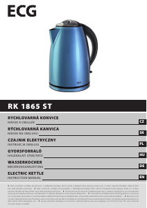 Manual ECG RK 1865 ST Kettle