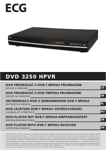 Návod ECG DVD 3250 HPVR DVD prehrávač