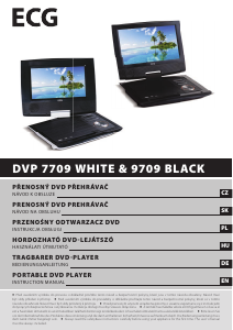 Instrukcja ECG DVP 7709 Odtwarzacz DVD