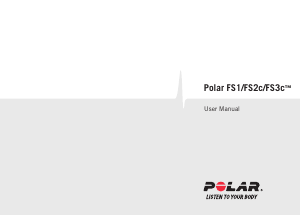 Manual Polar FS3c Sports Watch