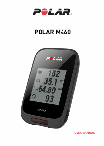Manual Polar M460 Cycling Computer