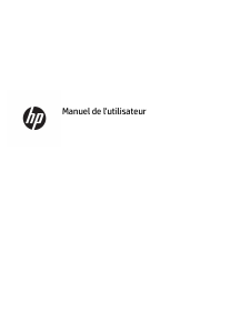 Mode d’emploi HP Pavilion TP01-0047nf Ordinateur de bureau